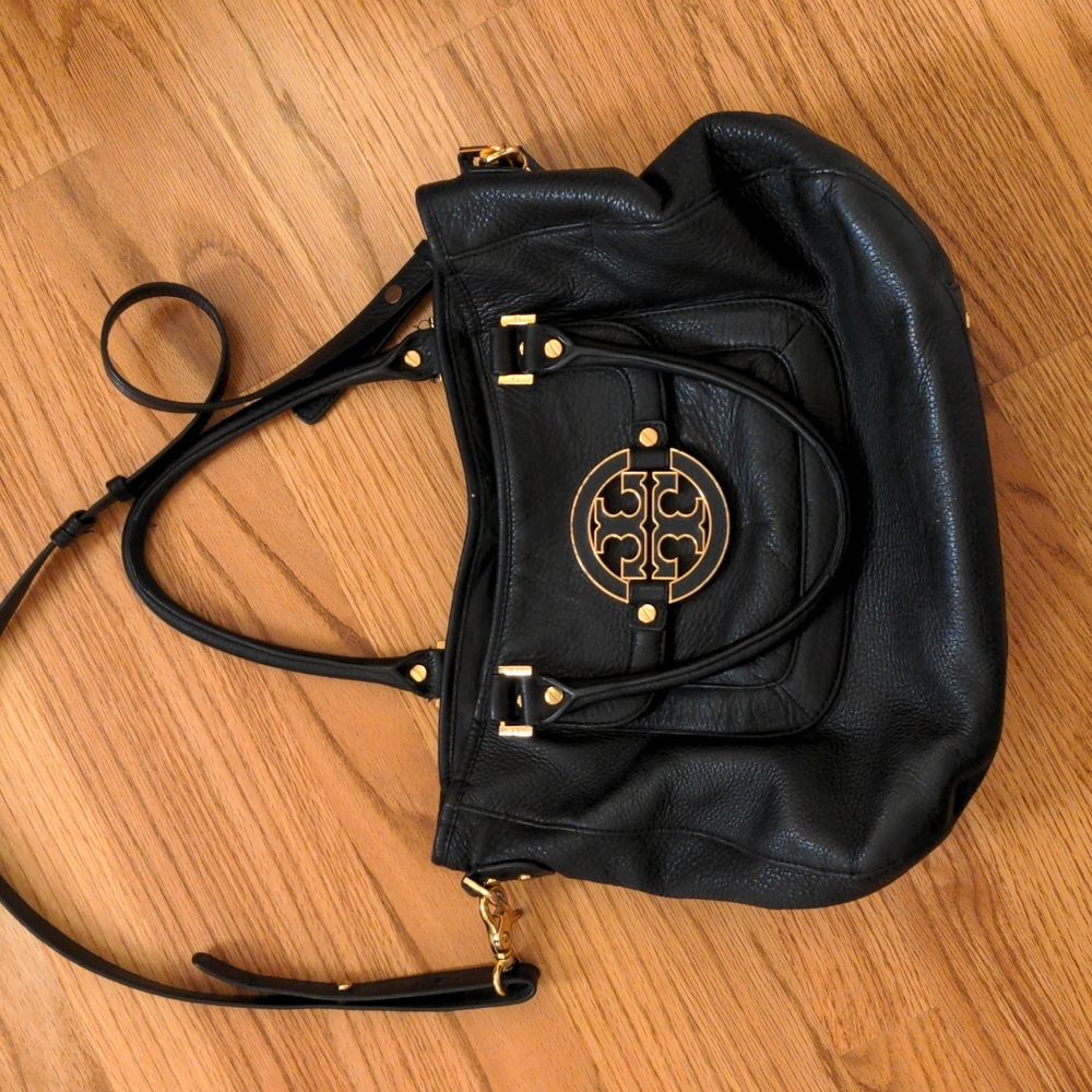 Tory Burch Amanda Tote Bag Black